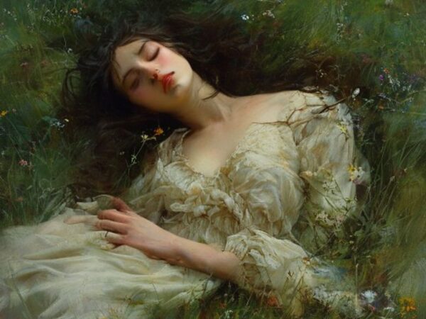 She Rests Where Wildflowers Keep Their Oldest Secrets