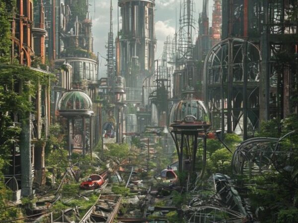 The Overgrown Tomorrow: Ruins of a Future Never Completed