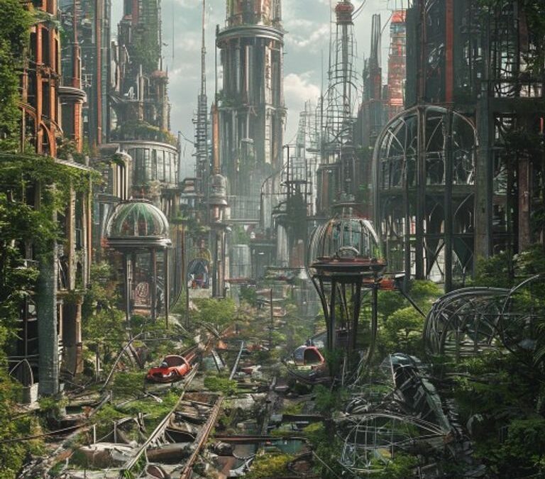 The Overgrown Tomorrow: Ruins of a Future Never Completed