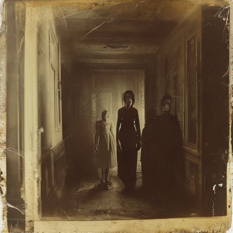 A Strange Photograph Found in an Abandoned House