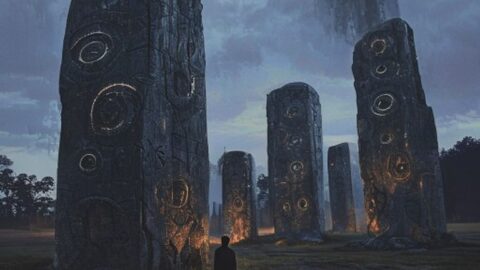 They Watch Us: Ancient Stone Sentinels in the Twilight Dark