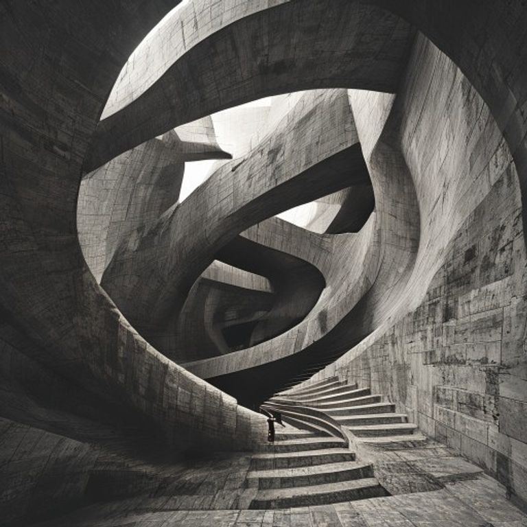 The Infinite Stair: A Monument to Eternal Ascent