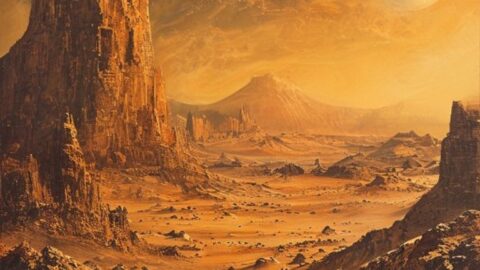 Crimson Worlds: A Van Gogh Vision of the Martian Frontier