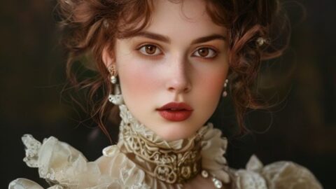 A Portrait Frozen in Time: Elegance of the Nineteenth Century