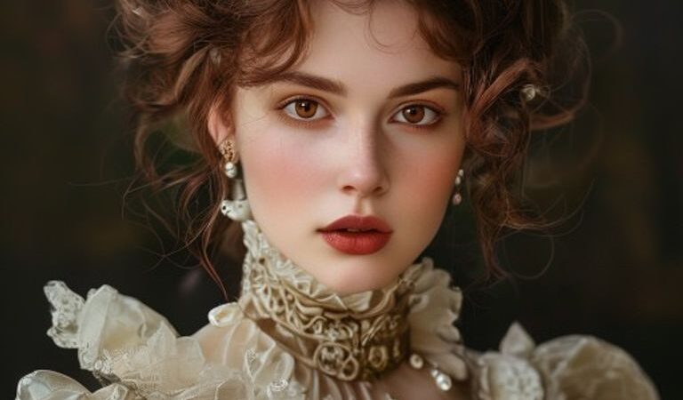 A Portrait Frozen in Time: Elegance of the Nineteenth Century