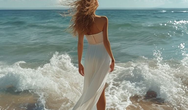 Where the Ocean Calls and White Silk Surrenders to Wind